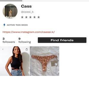 Hey guys! Pls go follow my depop @cassi_k :)